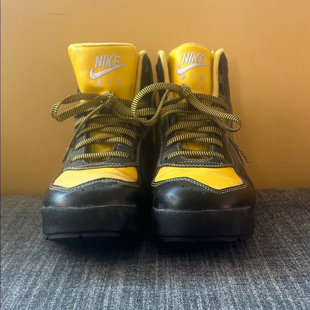Nike Air Black and Yellow High-Tops